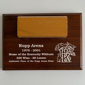 Rupp Arena Commemorative Plaque